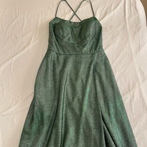 Green prom dress